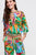 50115 Lydia Green Multi Jacket