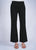Hampton Twill Black Wide Leg Trouser