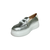A2641 Silver Flatform Loafer