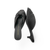 Curfew Black Leather Slide