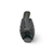 Curfew Black Leather Slide