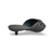 Curfew Black Leather Slide
