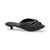 Curfew Black Leather Slide