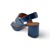 Camera Blue Metallic Sandal