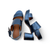 Camera Blue Metallic Sandal