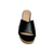 D8831 Black Clog Sandal