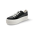 MAYA Black Lace Up Trainer