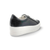 MAYA Black Lace Up Trainer