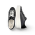 MAYA Black Lace Up Trainer