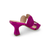 12601 Fuchsia Retro Suede Mule