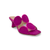 12601 Fuchsia Retro Suede Mule