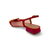 BRO5264 Red Multi Slingback Flat