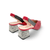 Chista Red & Black Slingback Pump