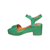 Gillie Emerald Platform Sandal