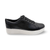 Rally Black Leather Sneaker