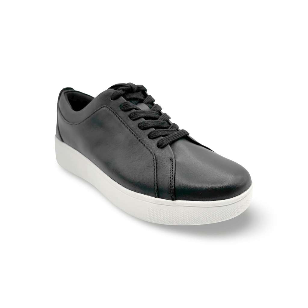 Rally Black Leather Sneaker