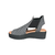 Ozie Black/White Stripe Platform Sandal