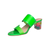 Sistel Lime Bubble Heel Slide