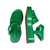 Wollie Emerald Patent platform Sandal