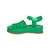 Wollie Emerald Patent platform Sandal