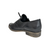 Kotty Black Leather/Patent Toe Flat