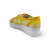 Lizzie Yellow Tartan Platform Sneaker