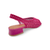 455050 Fuchsia Peep-toe Slingback