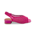 455050 Fuchsia Peep-toe Slingback