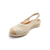 509062 White Slingback Espadrille