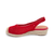 509062 Red Slingback Espadrille