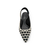 377005 Black Off White Slingback
