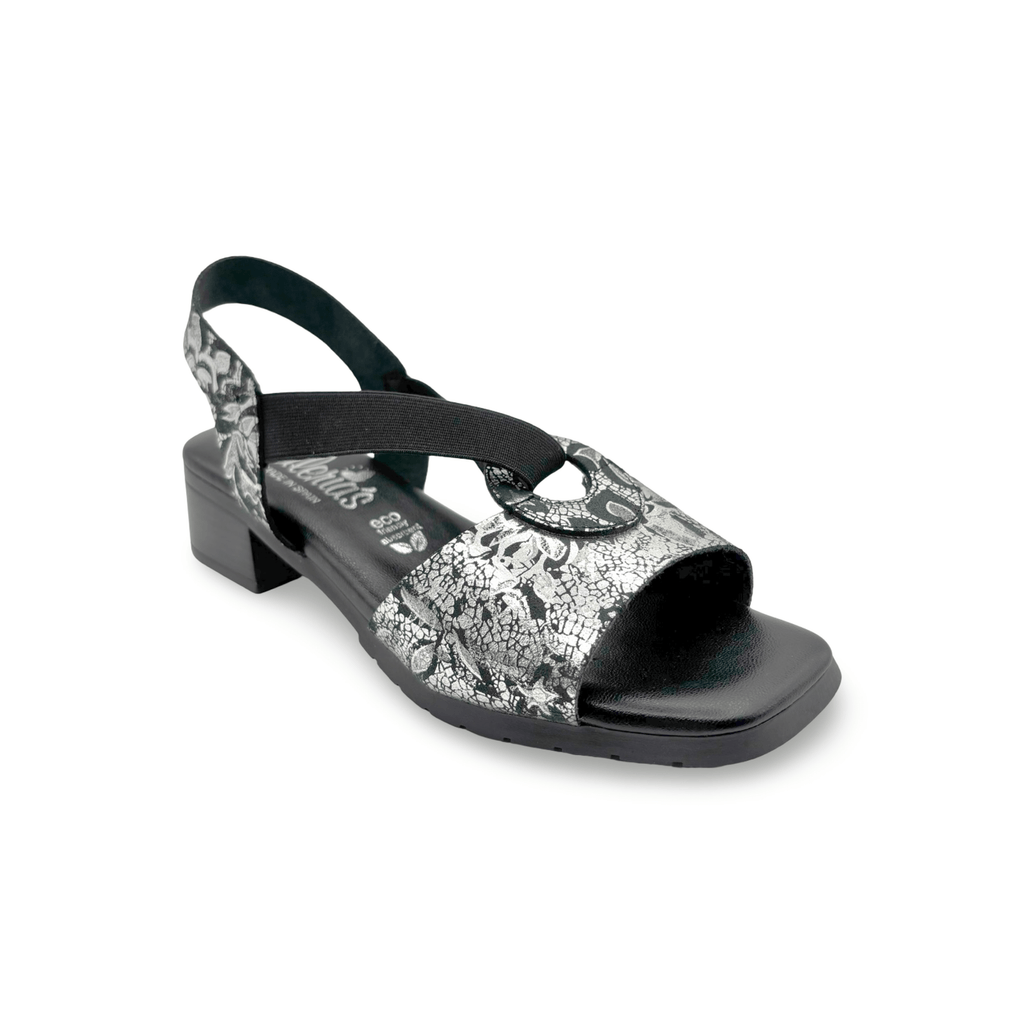 2108 Black Multicolor Sandal