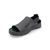 Tame Black Elastic Back Leather Sandal
