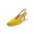 745045A Yellow Slingback Pump