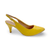 745045A Yellow Slingback Pump