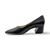 104500 Black Leather Pump