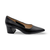 104500 Black Leather Pump
