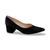 104502 Kim Black Suede Pump