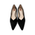 104502 Kim Black Suede Pump