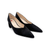 104502 Kim Black Suede Pump