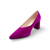 Masana Orchid Suede Block Heel Pump