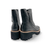 Wilie Black Leather Boot