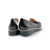 Oclem Black Leather Flat