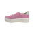 Lotta Pink Suede Lace Up