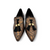 Lea102 Patterned Brown Flat