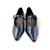 Lea100 Blue Mary-Jane Flat