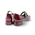 Lea100 Burgundy Mary-Jane Flat