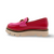 Oppo Red/Rose Platform Loafer