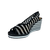 Konc B/W Stripe Wedge