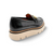 Oppo Black Platform Loafer